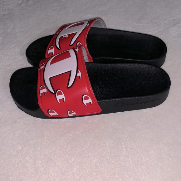 Red Champion Slides - Picture 3 of 5